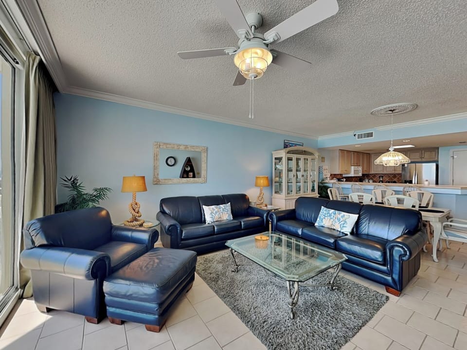 Living Area - Queen Sleeper Sofa
