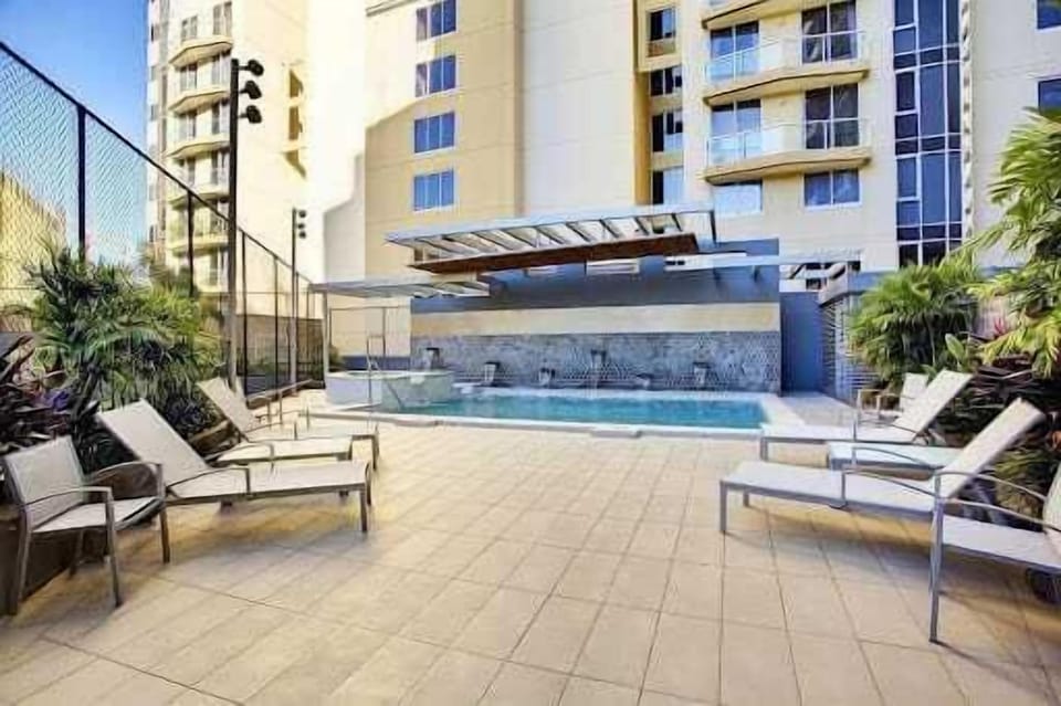 Pool area