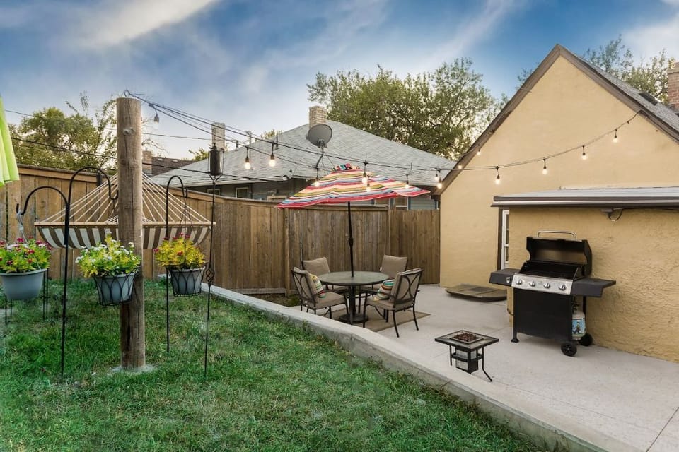 Back Patio and Yard.