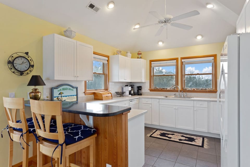 Kitchen area.