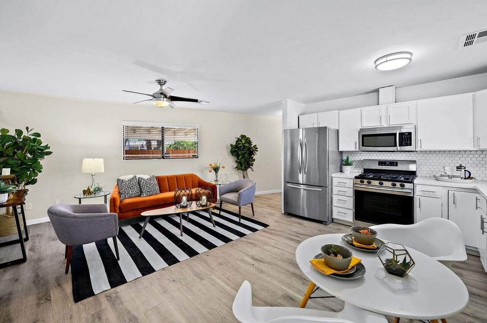 Enter the casita from the games room, it's your private house within a house