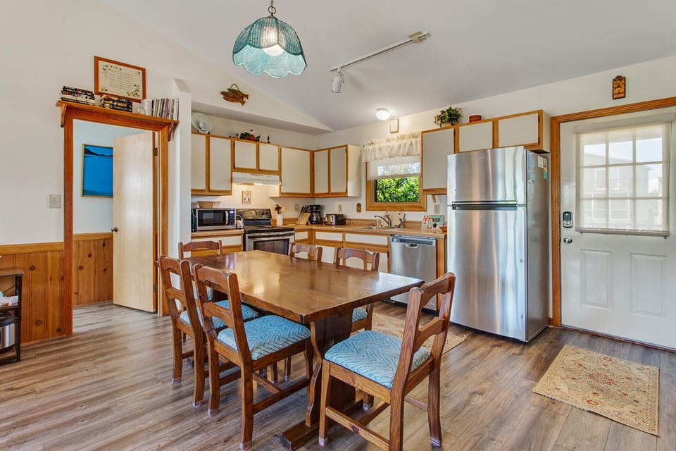 Kitchen and dining