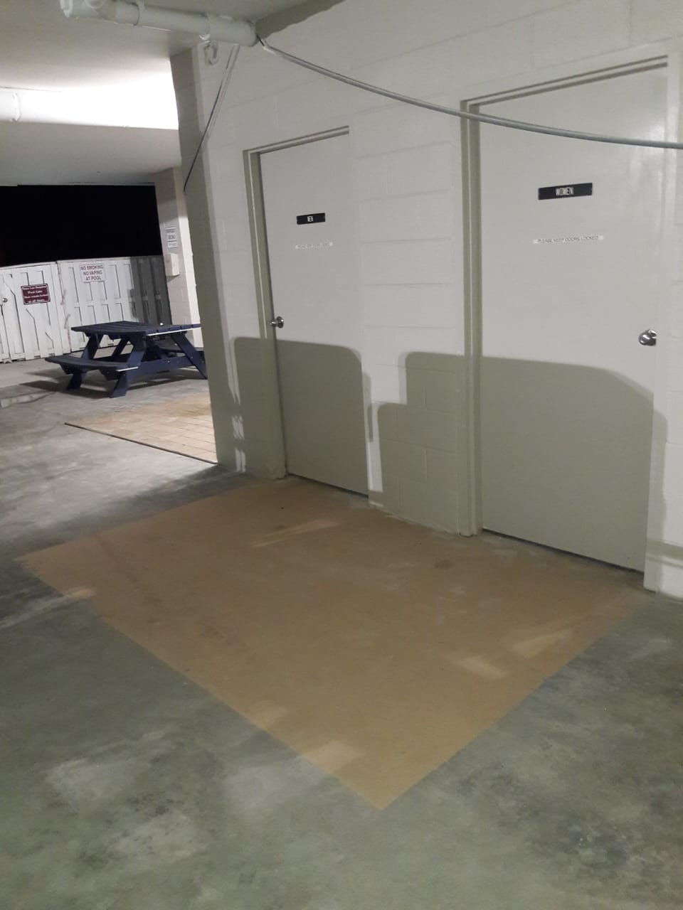  Outside Rest Rooms by Pool Area