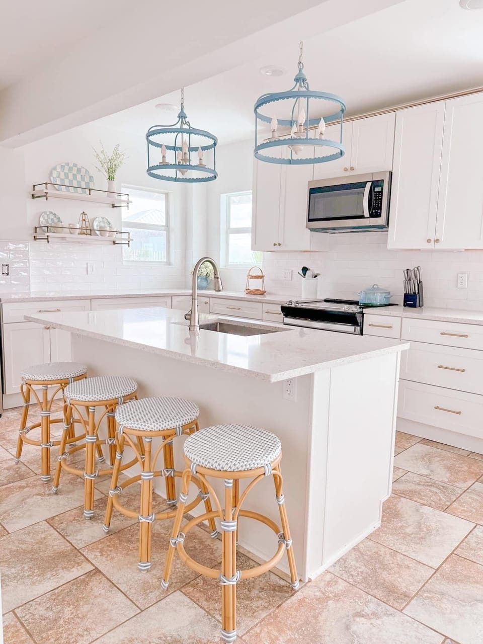 Fully stocked kitchen