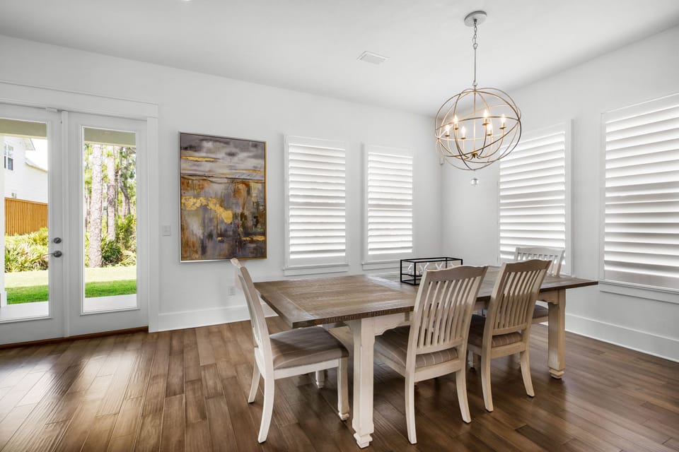 Gather the family around the dining table