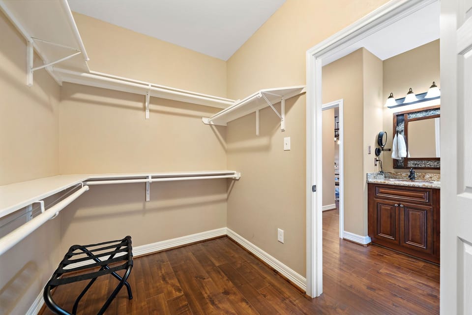 Primary Walk-In Closet