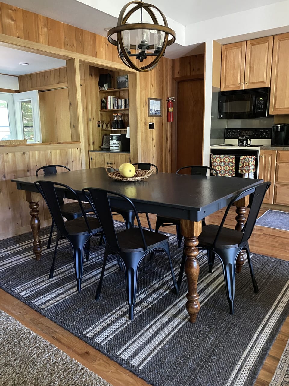 Kitchen table with seating for 6