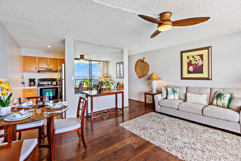 Open concept layout