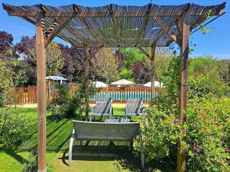 A spot to relax in the garden.