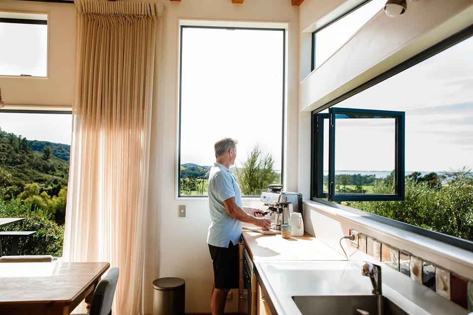 Coffee with a view!