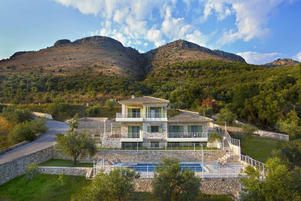 Villa Avra ​​on the right