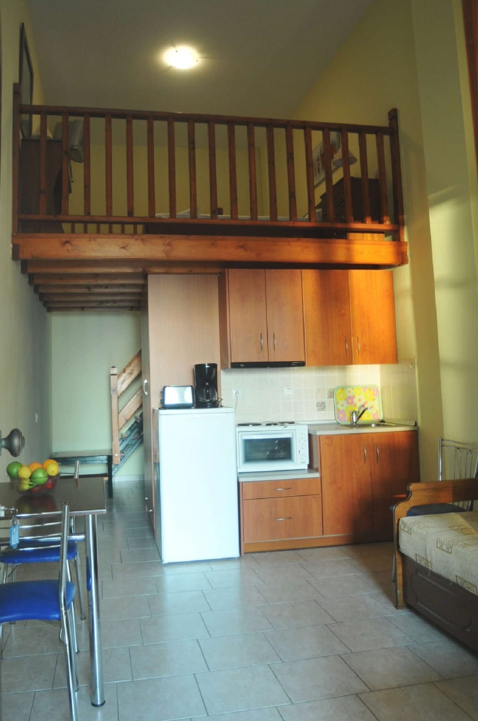 studio kitchinette and loft #2