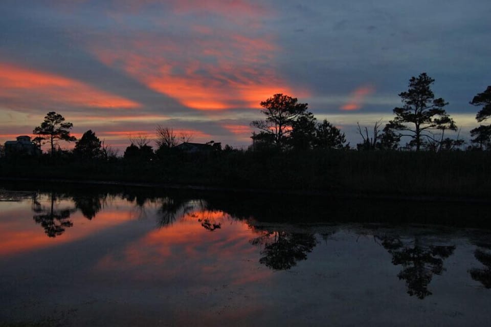 Sunset Views over Wetlands 
