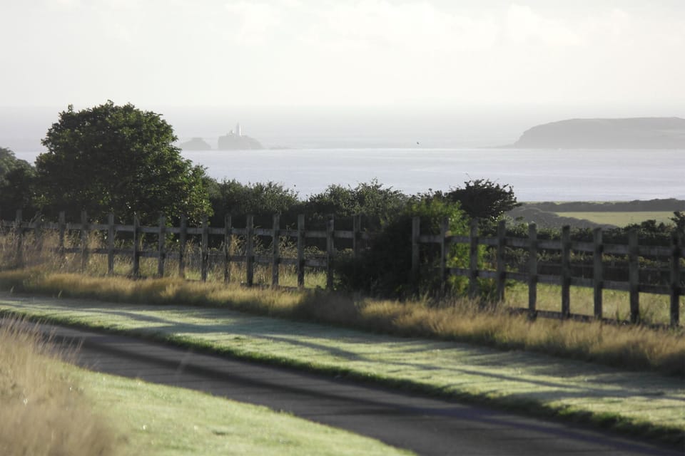 View across the bay from entrance of Beersheba Farm.