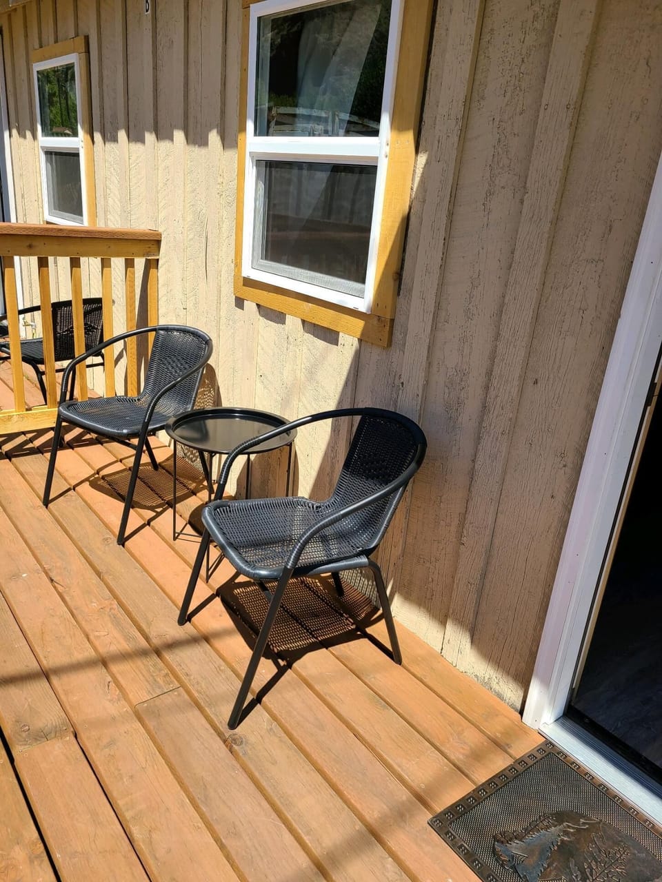Bistro Set On The Patio