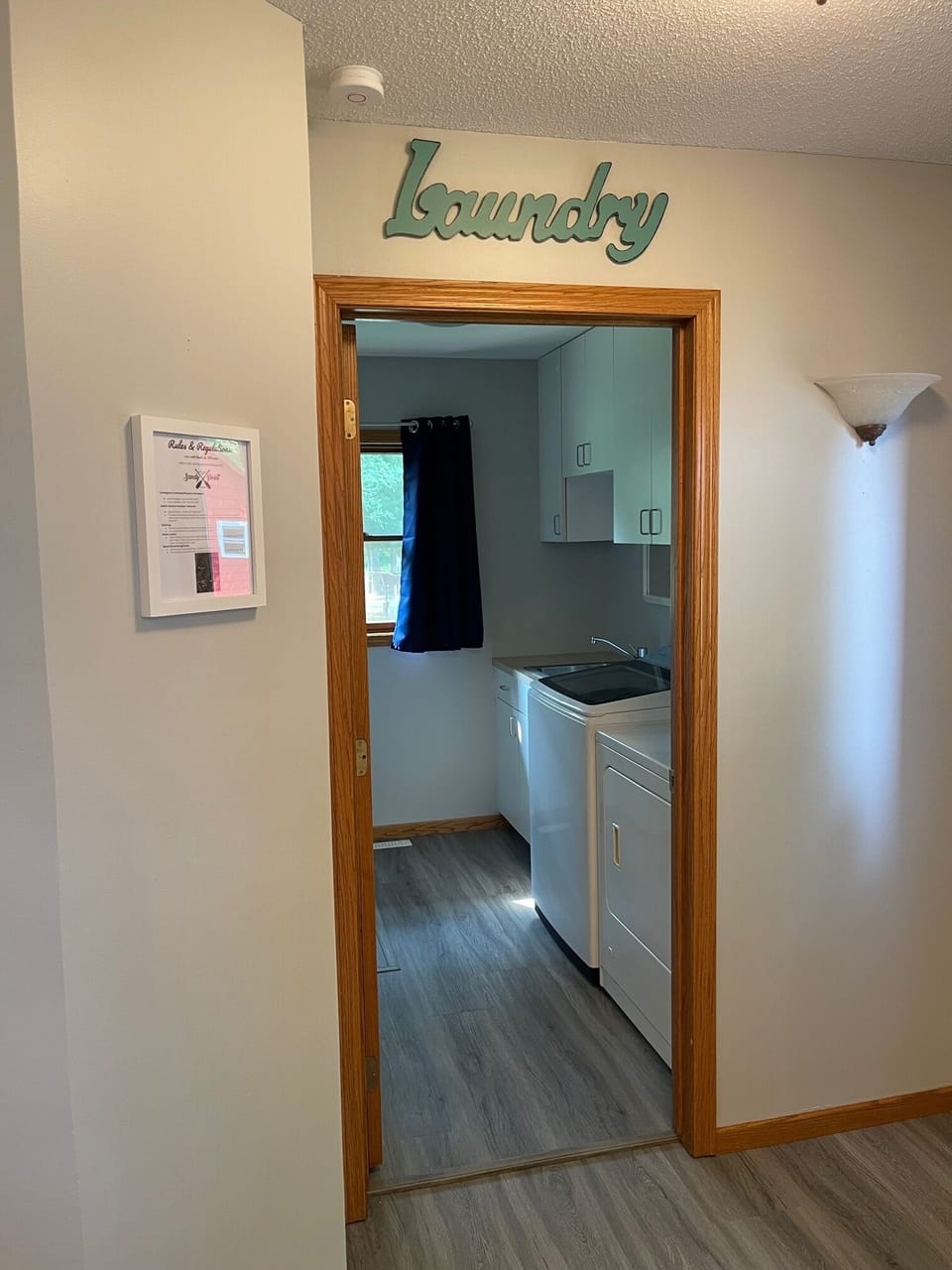 Laundry Room with Washer and Dryer