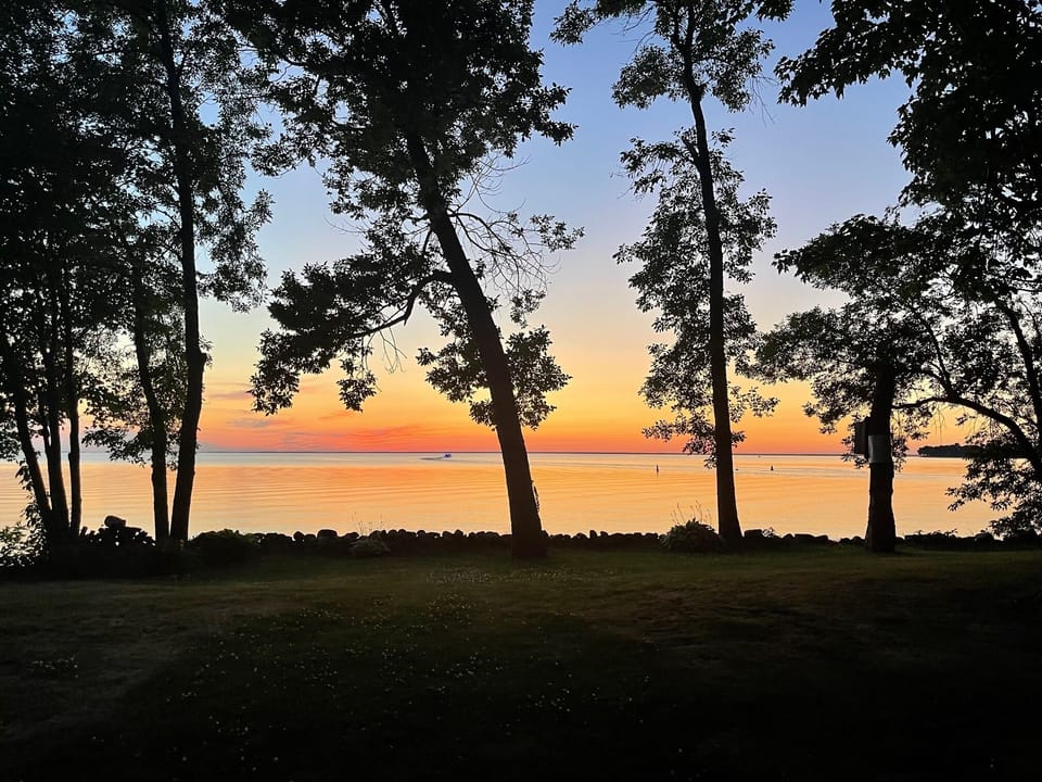 The most amazing sunsets can be seen from this cabin!