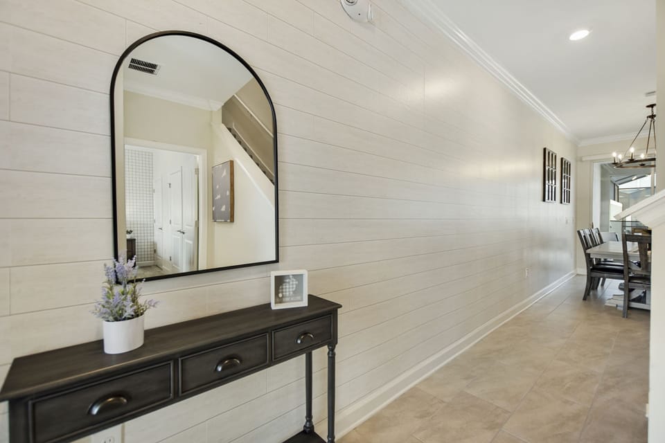 Mirror in the hallway