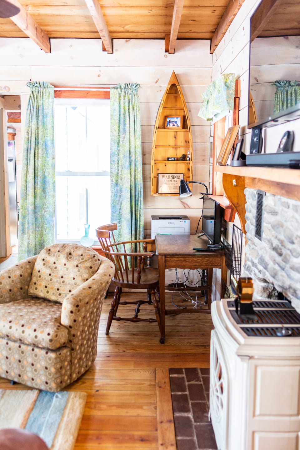 Living room desk