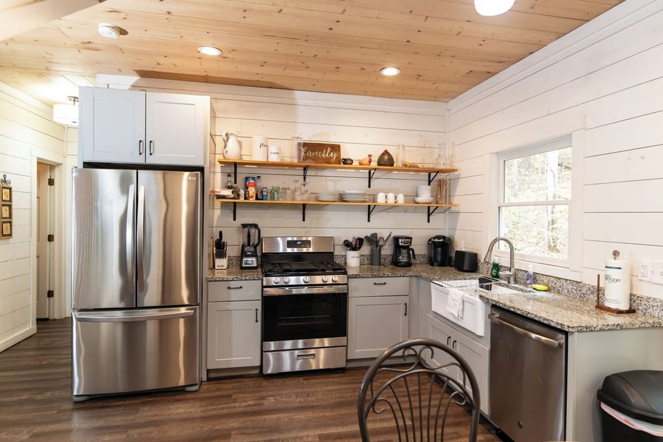 "The kitchen had everything that we needed for cooking inside" -Michael