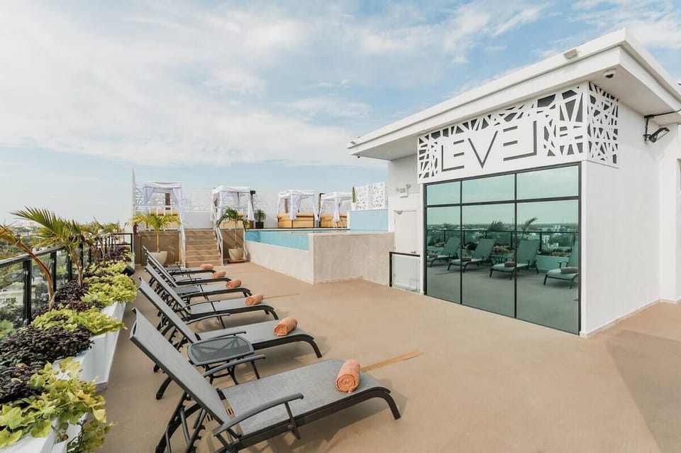 Top roof terrace