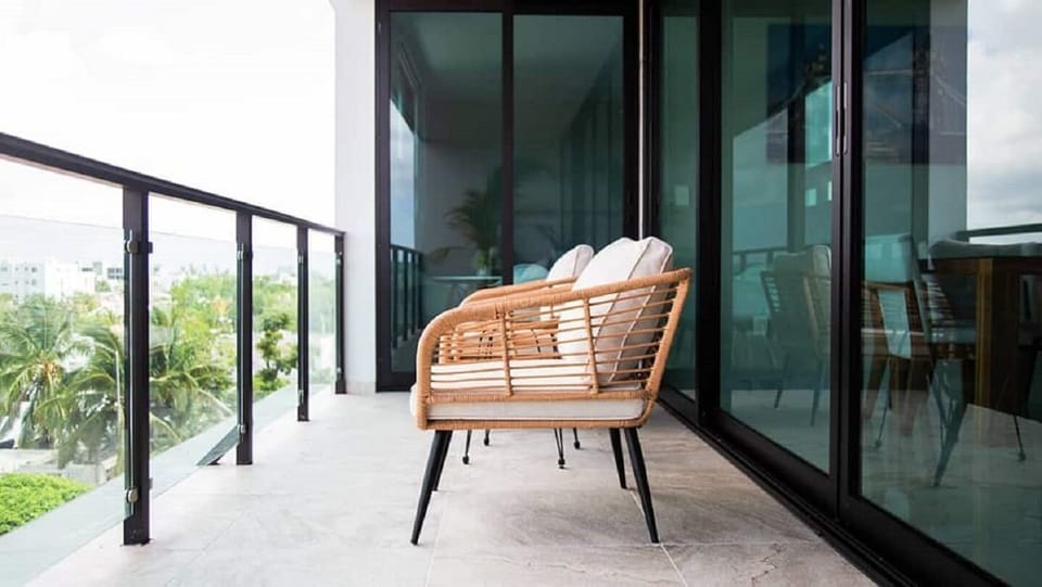 Private balcony