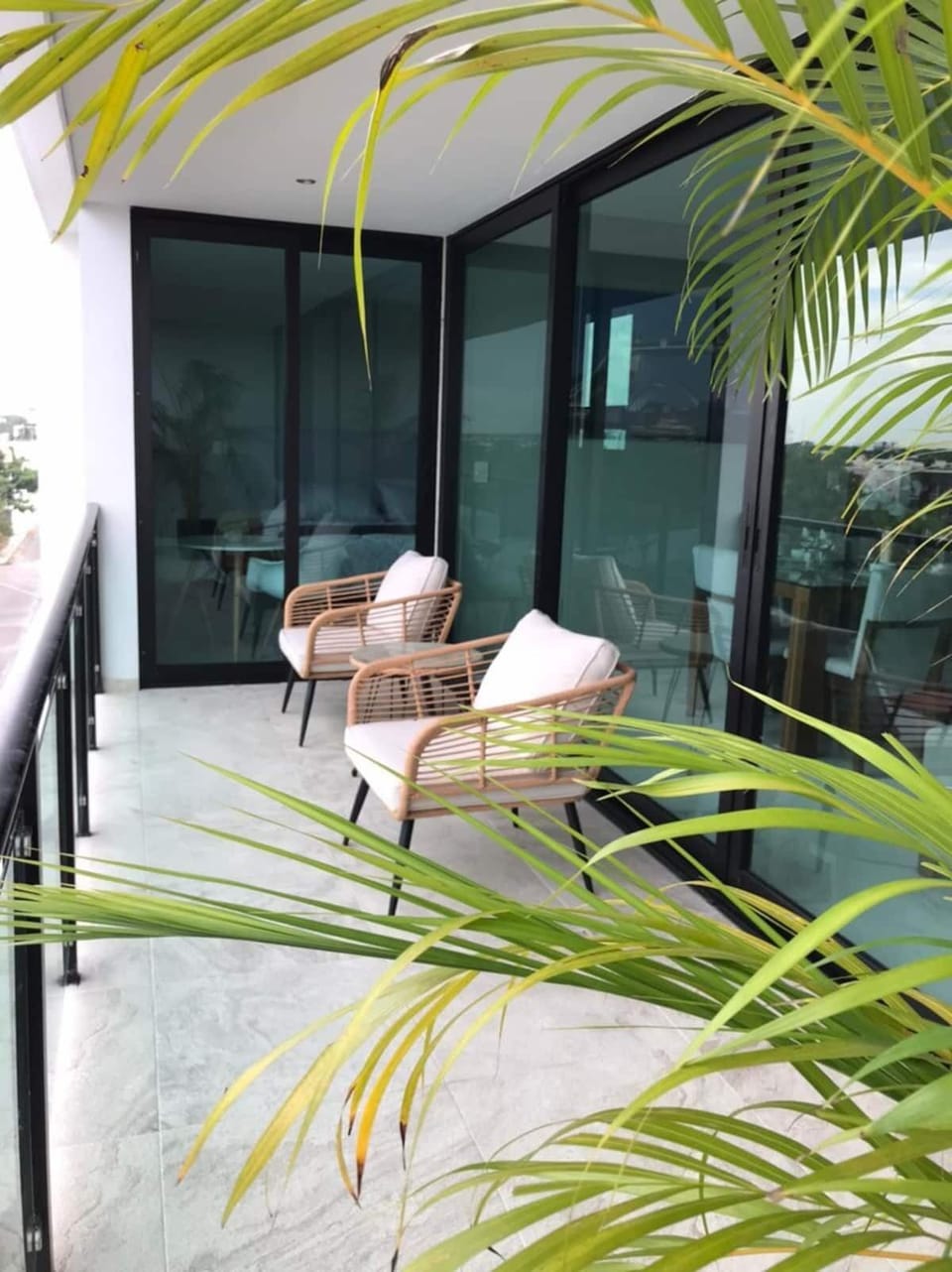 Private balcony