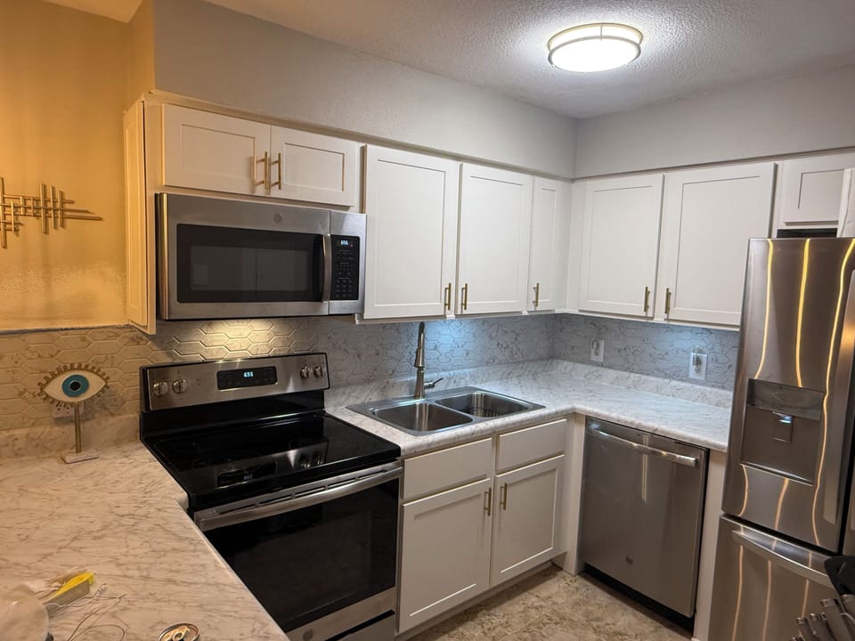New countertop and backsplash ❤️