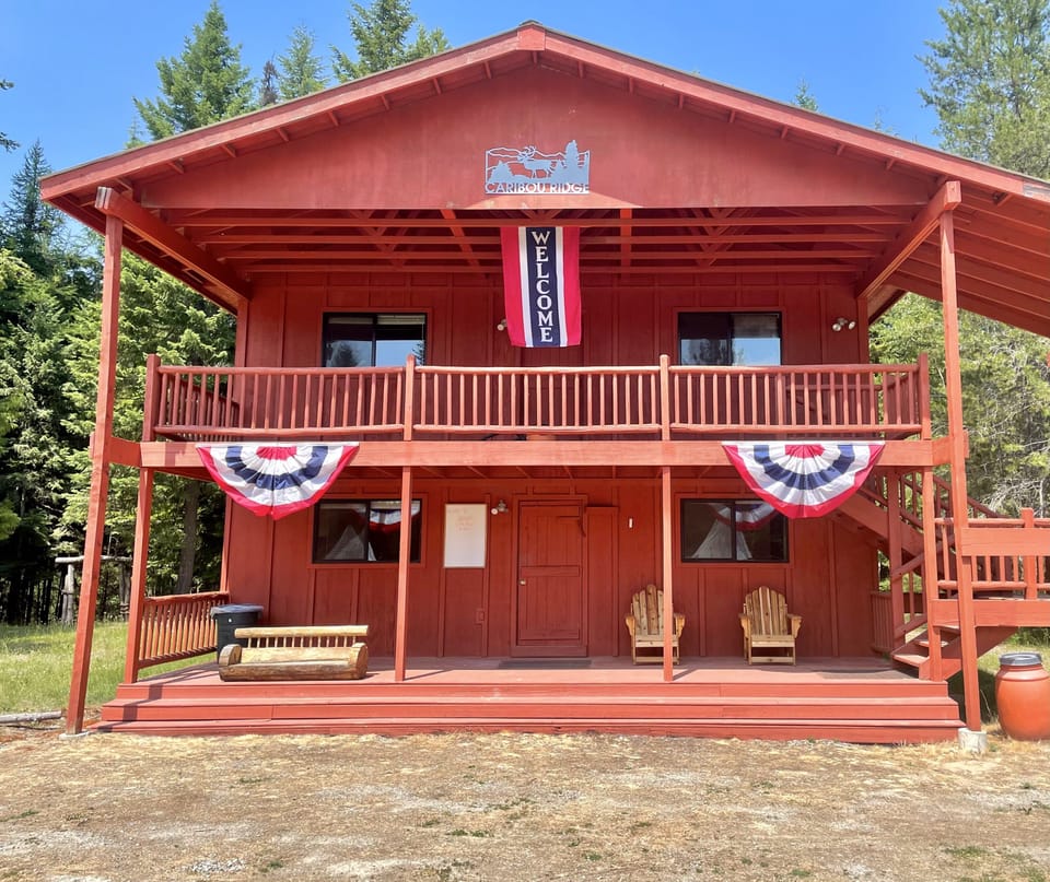 Caribou Ridge cabin.