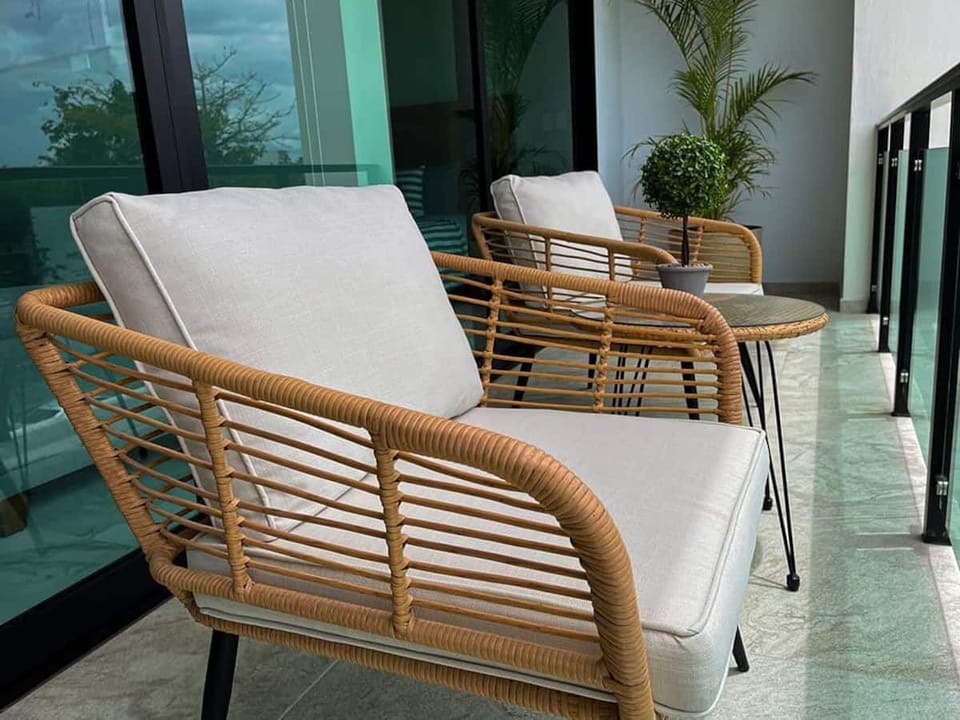 Private balcony