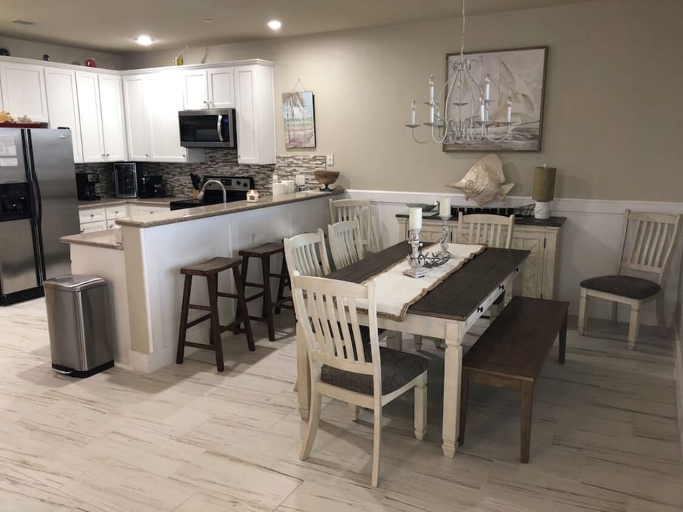 Dining and Kitchen Area