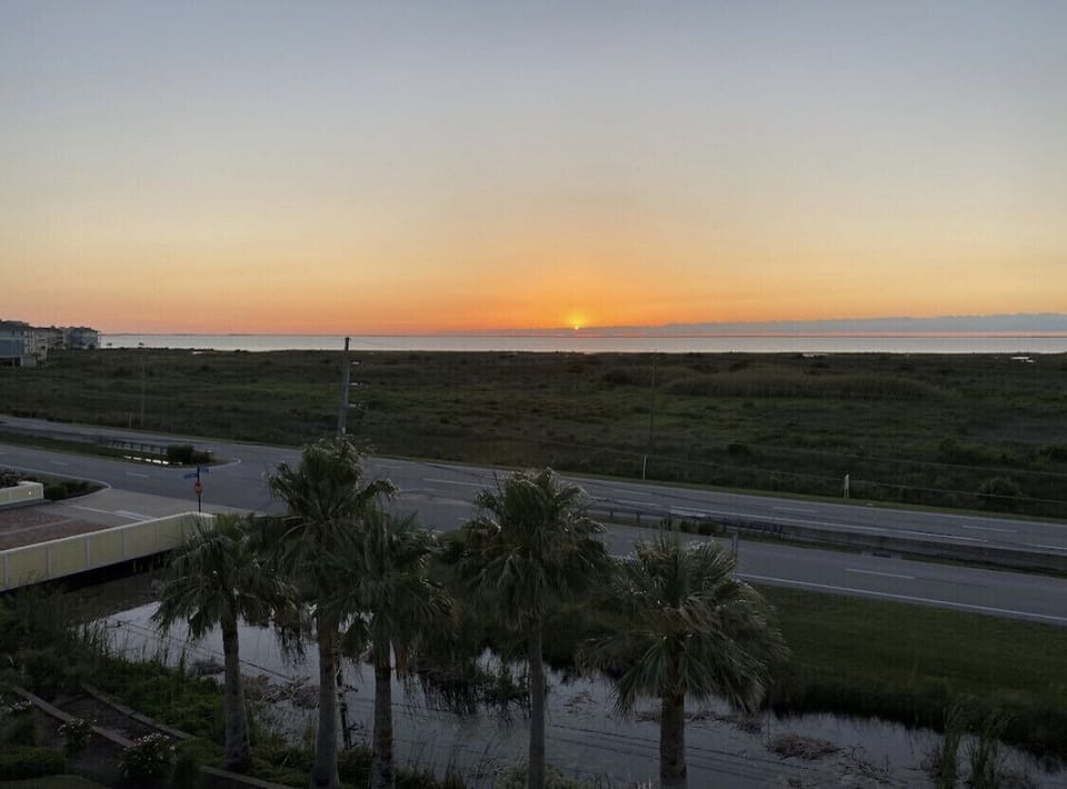 Bay sunset View