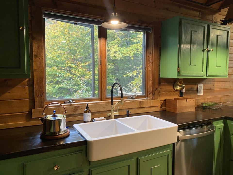 Fully stocked kitchen 