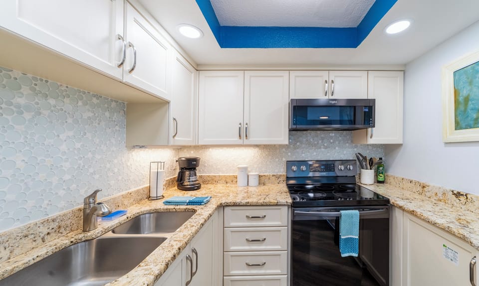 Black stainless appliances for the nights you want to cook