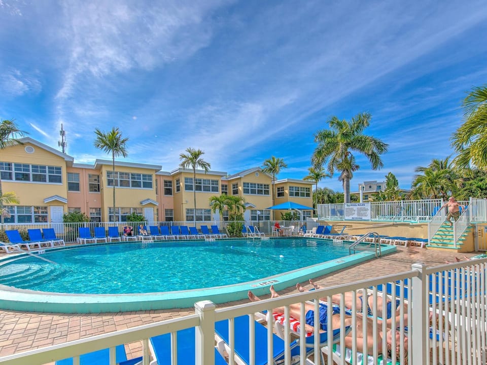 Heated pool for our chilly months