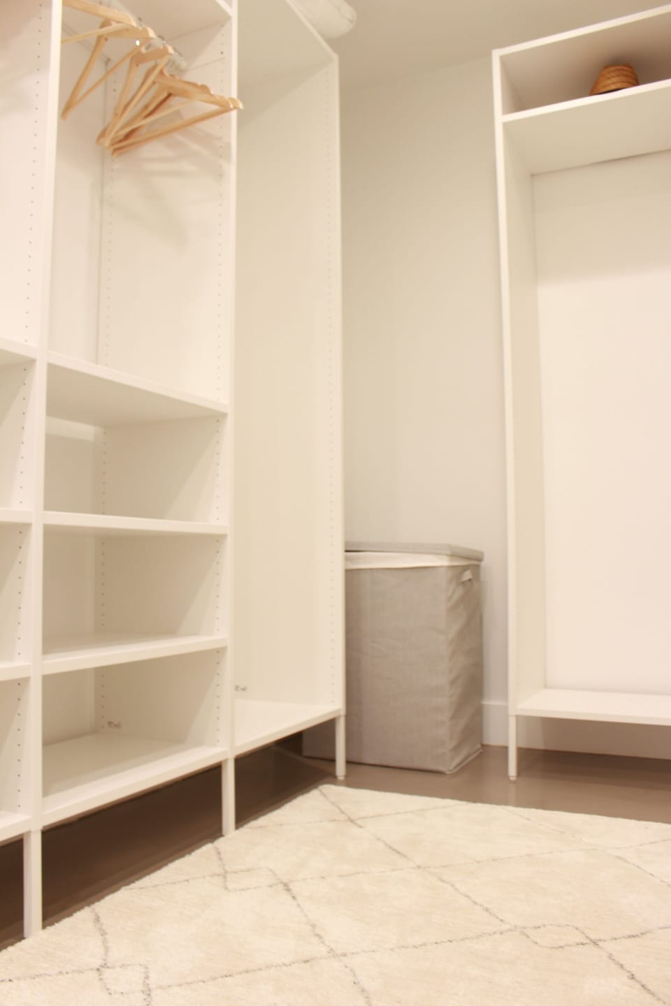 Master closets. ( There is one closet in each room)