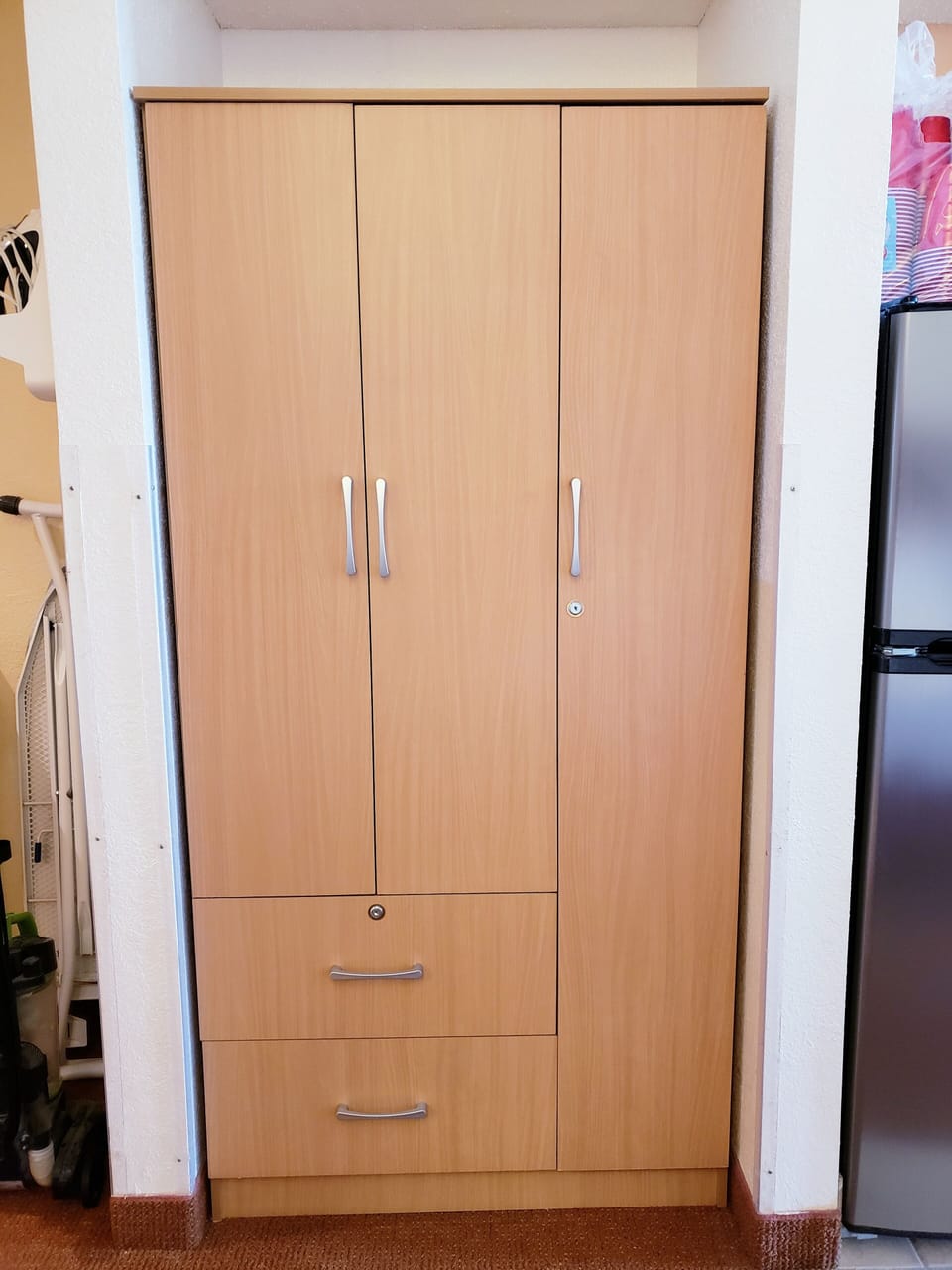 armoire storage for long stays