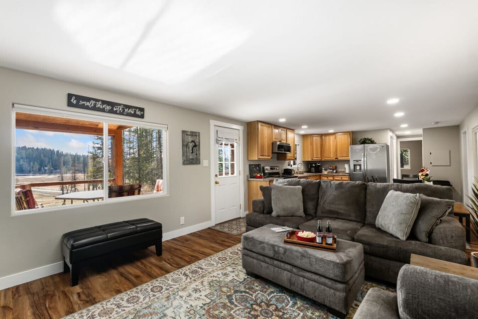 Open gathering area for family time.