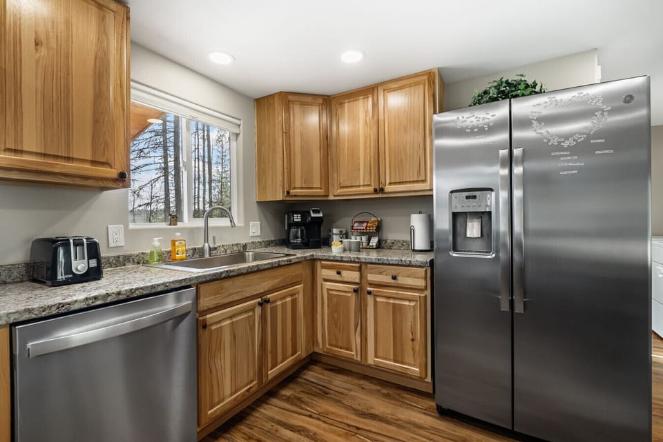 Fully stocked with pots and pans for your cooking needs