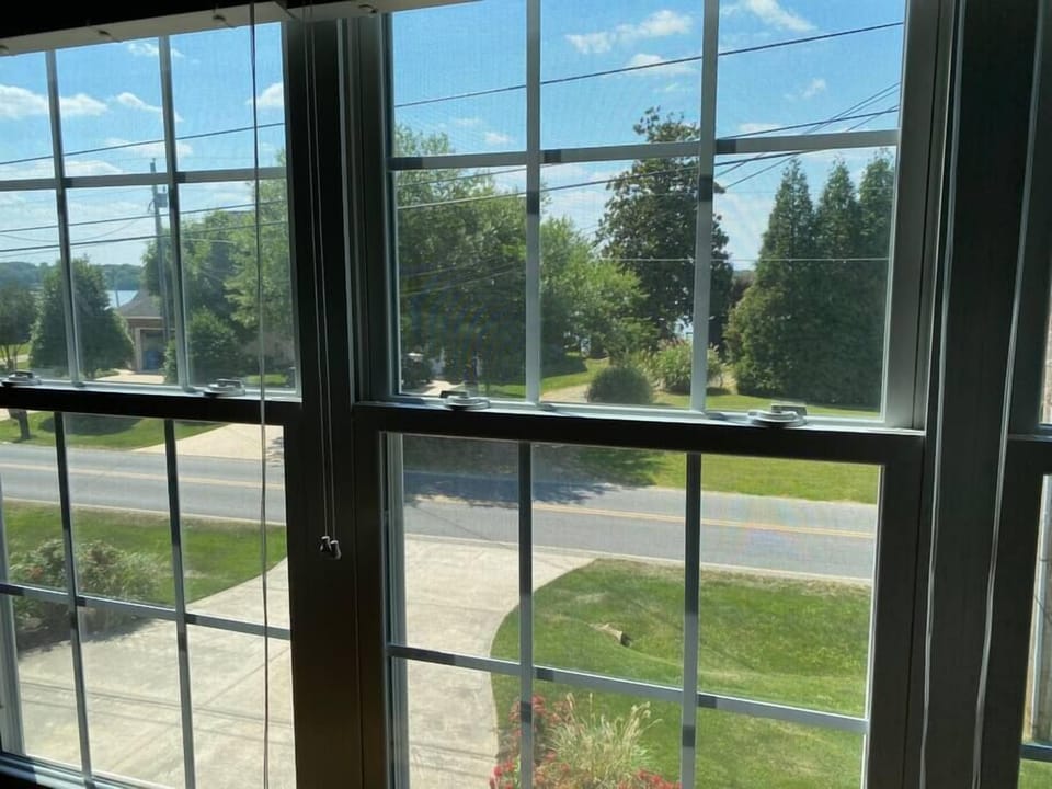 Lake view from upstairs room