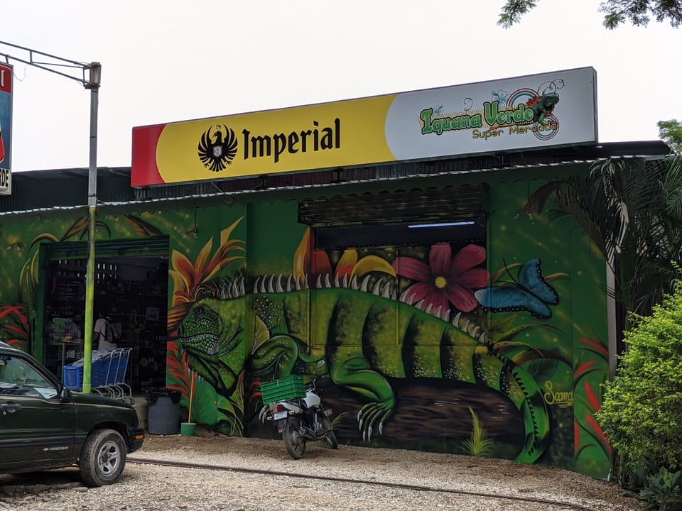 Closest market right down the road
