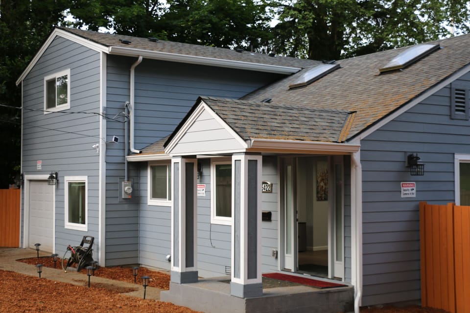 Front of the house