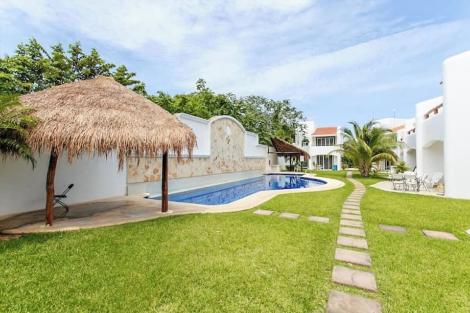 The communal pool is great for a day at home when you’re not out sightseeing.