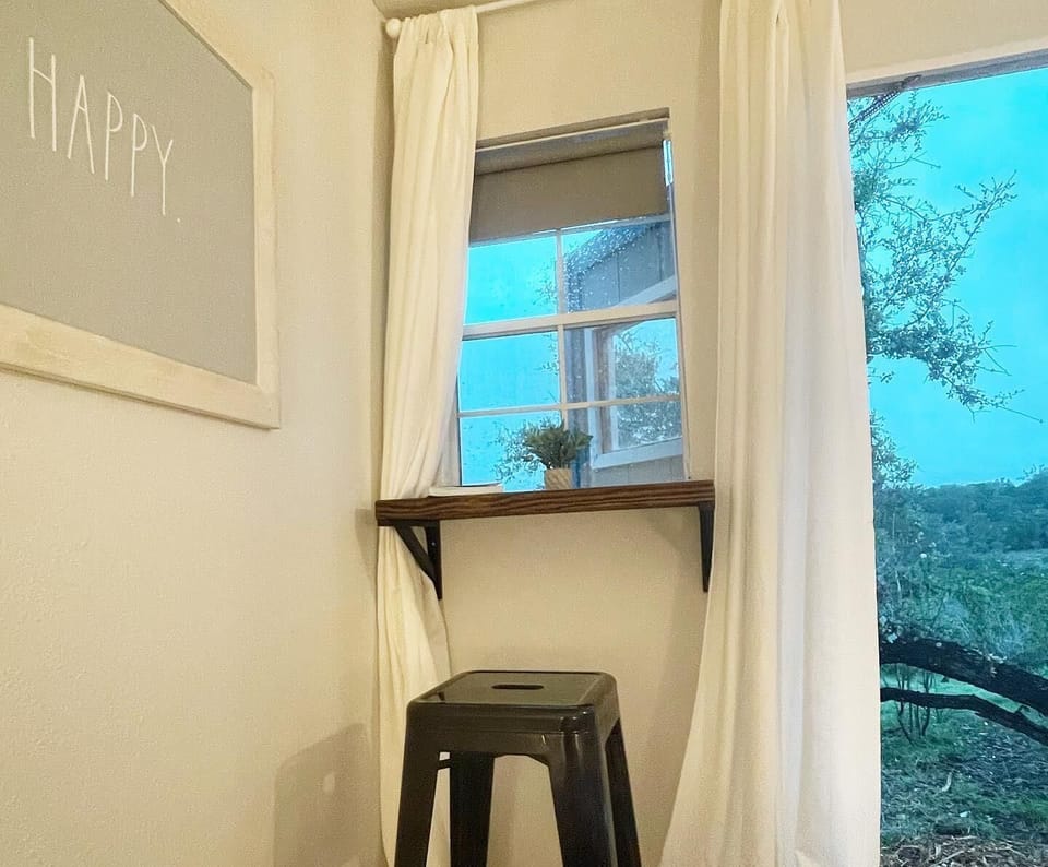 Writing station for your next book, creative project, work or just to check out the beauty nature is offering just outside!