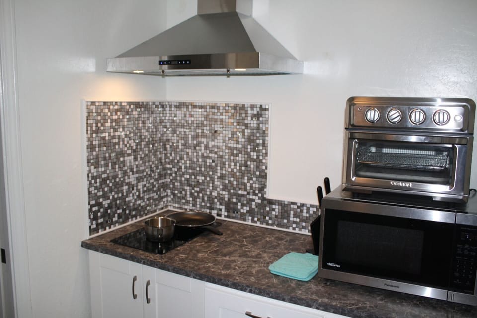 Electric stove top.