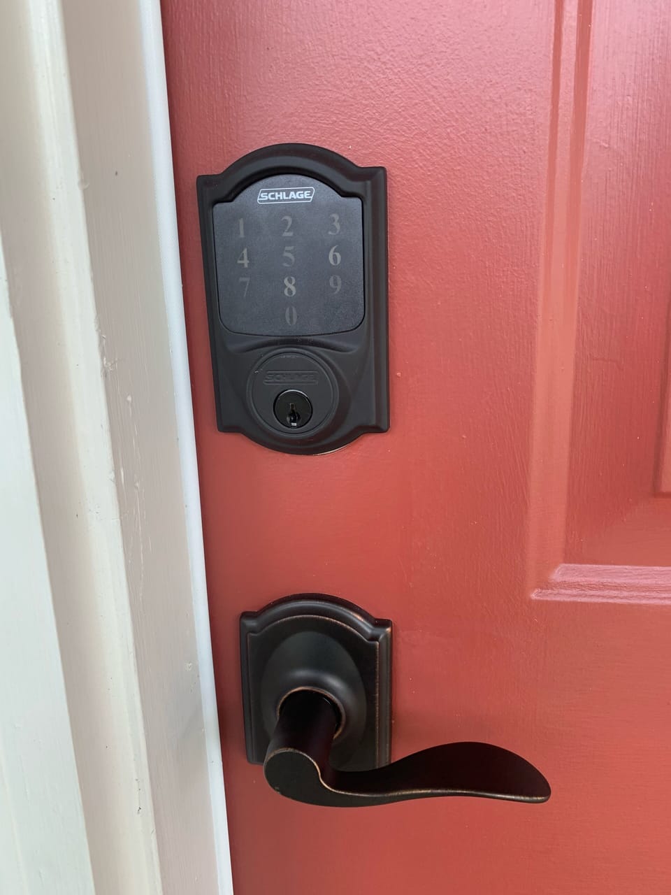 Smart lock entry