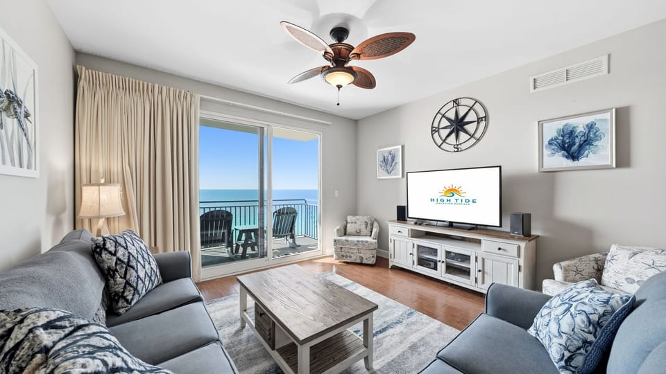Gulf-front Living Room