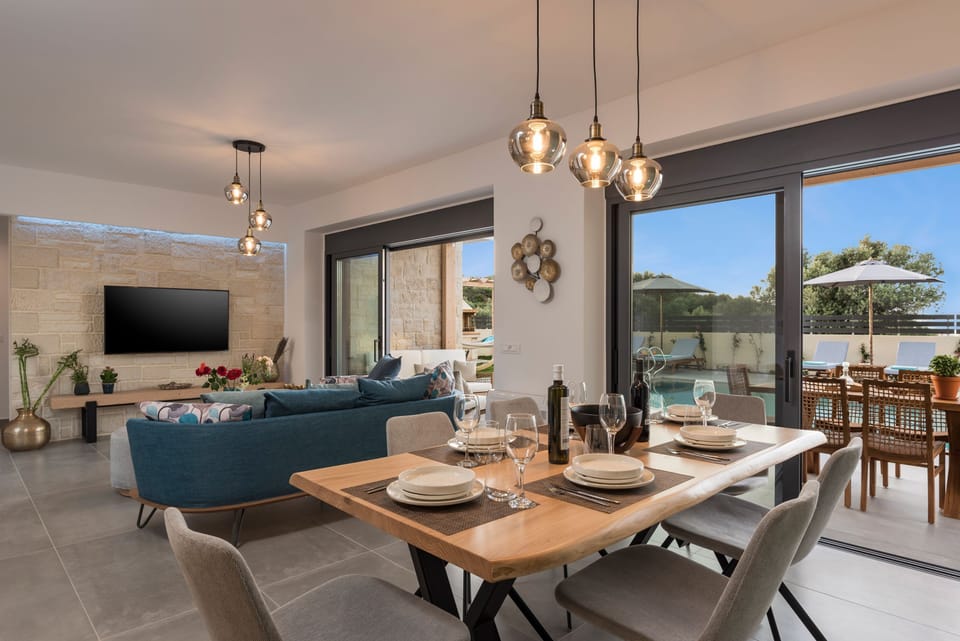 Open-plan dining area designed for effortless entertaining.