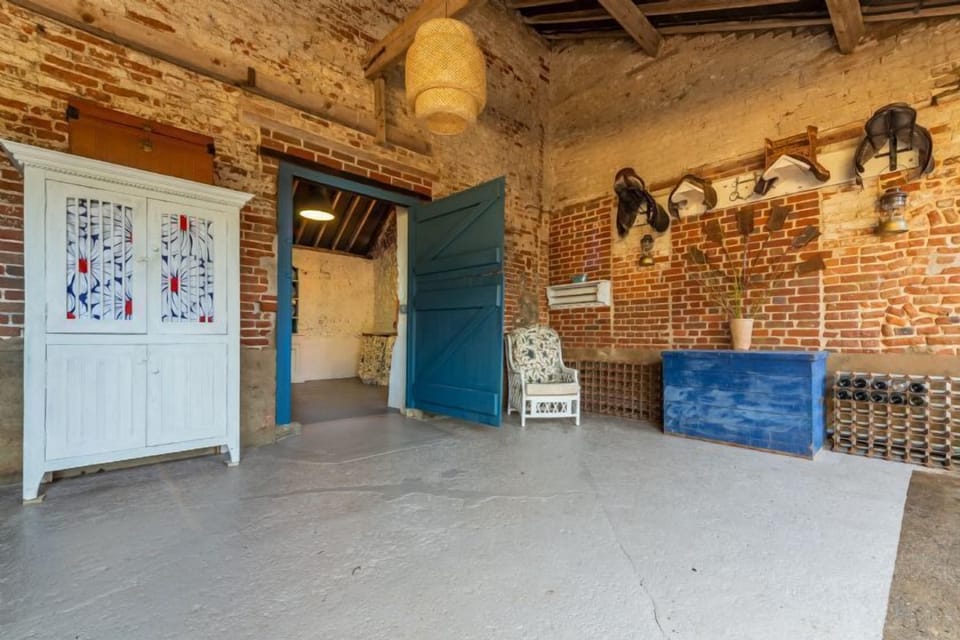 A further seating area in the outside barn