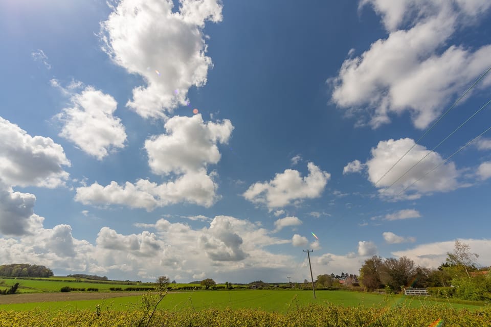 Big blue sky!